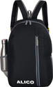 alico Medium 25 L lkg ukg 1ts 2nd school Bags Backpack for daily use library office Waterproof School Bag (Black, 25 L)