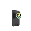 Alien Lover Flying Saucer UFO Abduction Dinosaur PopSockets PopWallet for MagSafe
