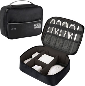 aliens gadget travel tech organizer case bag pouch for electronic toiletry organiser