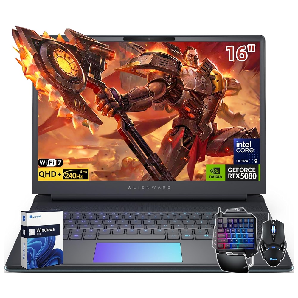 Alienware 16 Area-51 Gaming Laptop, NVIDIA RTX 5080 16GB GDDR7, 16 inch ...