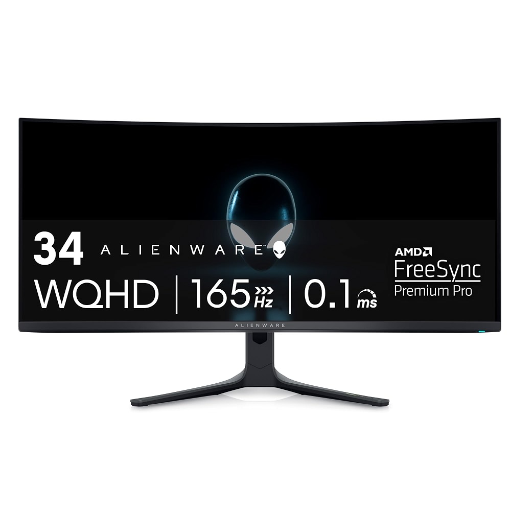 Alienware AW3423DWF Curved QD-OLED Gaming Monitor - 34-inch Quantum Dot ...