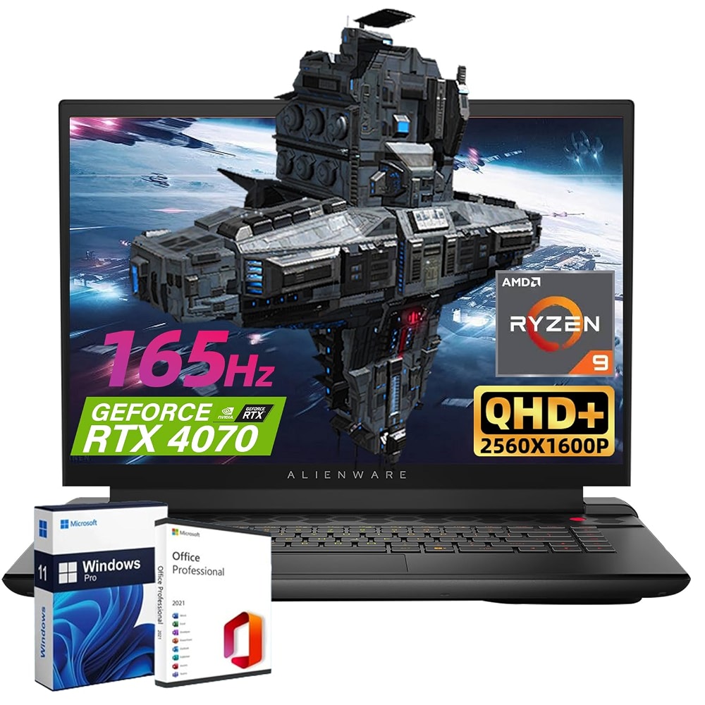 Alienware M18 R1 Gaming Laptop Computer - 18 inch QHD+ 165Hz Display ...
