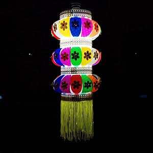 alila akash kandil for diwali balcony lantern lamp shade kandil jhummar for decoration hotels home diwali light self assembly diy - do it yourself