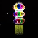 ALILA Akash Kandil For Diwali Balcony Lantern Lamp Shade kandil Jhummar for Decoration Hotels Home Diwali Light (Self Assembly, DIY - Do it Yourself)