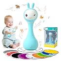 alilo Smarty Bunny Baby Rattle Musical Toys 0-6-12 Months, Baby Gifts