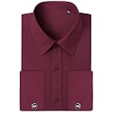 Alimens &amp; Gentle French Cuff Regular Fit Dress Shirts (Cufflink Included)