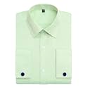 Alimens &amp; Gentle French Cuff Regular Fit Dress Shirts (Cufflink Included)
