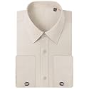 Alimens &amp; Gentle French Cuff Regular Fit Dress Shirts (Cufflink Included)