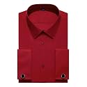 Alimens &amp; Gentle French Cuff Regular Fit Dress Shirts (Cufflink Included)