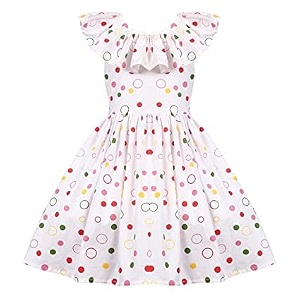 Alina Enterprises Cotton Floral Digital Printed Girls