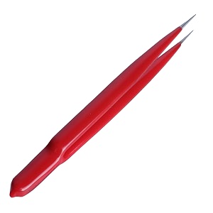 alis insulated forceps tweezers tongs for electrical work straight tweezer 17cm length insulated straight tip