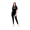 ALISBA Women's Cotton Tracksuit Set with Round Neck Full Sleeve Straight Length Relagur Fit and Drawstring Closure Pant