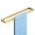 Alise Gold Hand Towel Holder Towel Bar for Bathroom Wall Mounted 16 Inch