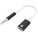 Alitutumao 3.5mm Male to Type C Female Audio Cable, Headphone Audio Adapter Compatible with Your iPad, MP3 Players, CD Players, Laptops, Tablets