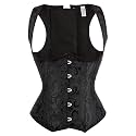 Alivila.Y Fashion Corset Womens Faux Leather Steampunk Corsets Victorian Bustier Top