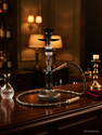 ALIZA ENTERPRISES 20 inch Glass Hookah (Black)