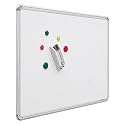ALKOSIGN Astra Chrome Super Boards with Magnetic and Ceramic Surface (4FT x 16FT | White Marker Board) | Writing Board | Dry Erase | for School, College, Office,Study Room (Large)