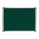 ALKOSIGN Astra Chrome Non-Magnetic Green Chalk Board (3 x 2 Feet)