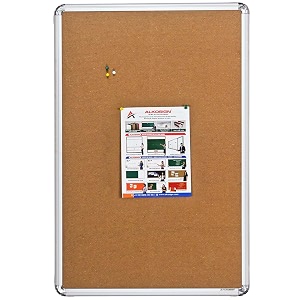 alkosign astra felt noticebulletin board portrait beige 3 x 2 feet