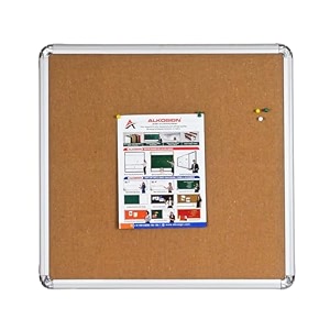alkosign astra felt noticebulletin board portrait beige 3 x 3 feet