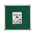 ALKOSIGN Astra Felt Notice/Bulletin Board Portrait Green (3 x 3 Feet)
