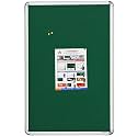 ALKOSIGN Astra Felt Notice/Bulletin Board Portrait Green (5 x 3 Feet)