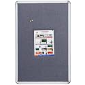 ALKOSIGN Astra Felt Notice/Bulletin Board Portrait Grey (6 x 2 Feet)