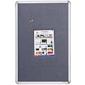 ALKOSIGN Astra Felt Notice/Bulletin Board Portrait Grey (5 x 2 Feet)