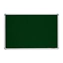 ALKOSIGN Astra Mini Checks Fabric Notice Board Green (3 x 5 Feet) Medium