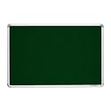 ALKOSIGN Astra Mini Checks Fabric Notice Board Green (2 x 5 Feet) Medium