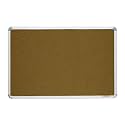 ALKOSIGN Astra Mini Checks Fabric Notice Board Beige (4 x 6 Feet) Large