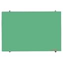 ALKOSIGN Magnetic Mint Green Glass Board with 6 Strong Magnets -(2 x 1.5ft)