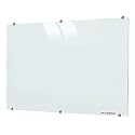 ALKOSIGN Magnetic White Glass Board with 6 Strong Magnets -(6 x 4 ft)