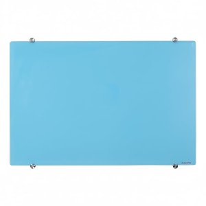 alkosign non-magnetic blue glass board -4 x 3 ft