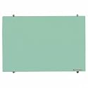 ALKOSIGN Non-Magnetic Mint Green Glass Board -(3 x 2 ft)