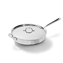 All-Clad D3® Stainless Steel 6 Qt Sauté Pan with Lid, Made in the USA