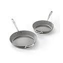 All-Clad HA1 Ceramic Nonstick, 2-Piece Fry Pan Set, Induction Ready