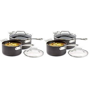 All-Clad HA1 Essentials Nonstick 2-Piece Sauce Pan