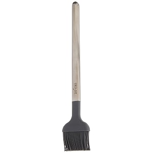 all clad k14703 silicone tools pastry brush stainless steel and black
