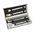 All-Clad Stainless Steel 5-Piece BBQ Tools Set with Case