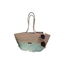 All the Cultures Fabricating India Handmade Small Dry grass Natural Cane Chic Dry Grass bag/handbag from Manipur/carry tote bag Sling Bags/Tote (Large, BG-7)