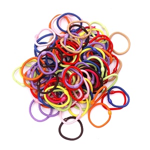 All Occasion Multi Color Hair Rubber Band