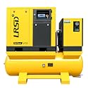 All-In-One Rotary Screw Air Compressor System 20HP 125PSI 75CFM 230V 3Ph