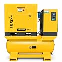 All In One Screw Air Compressor 10HP 230V/3Ph 37CFM 125psi 80Gal TANK