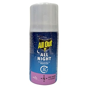 all out all night mosquito and fly protection spray 15ml bottle