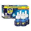 All Out Ultra Liquid Vaporizer, 4 Refills (45ml) | Kills Dengue, Malaria &amp; Chikungunya Spreading Mosquitoes | India's Only Mosquito Killer Brand Recommended by Indian Medical Association