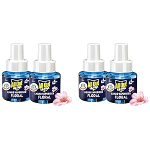 all out ultra mosquito repellant refill liquid floral fragrance 2 units pack of 2