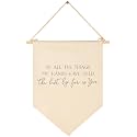 of All the Things My Hands Have Held-Flag Wall Decor Gift for Baby Boys Girls Kids-Canvas Pennant Banner Pennant Wall Decor Gift for Nursery Baby Room Playroom Homeschool Bedroom