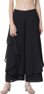all ways you flared women black trousers