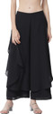 ALL WAYS YOU Flared Women Black Trousers